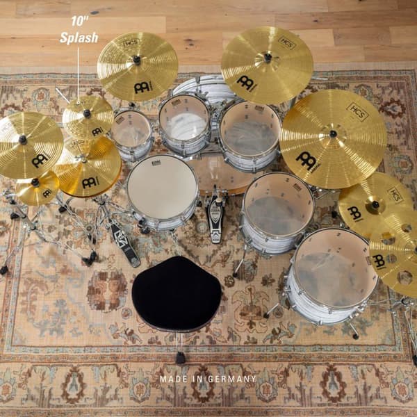 Meinl Drum Cymbal - HCS10S - Splash Cymbal i mässing