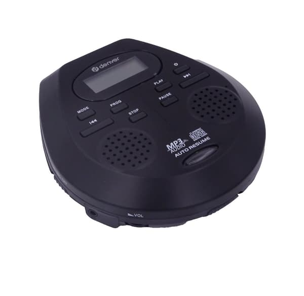 Discman with auto resume and anti-shock DMP-395B black