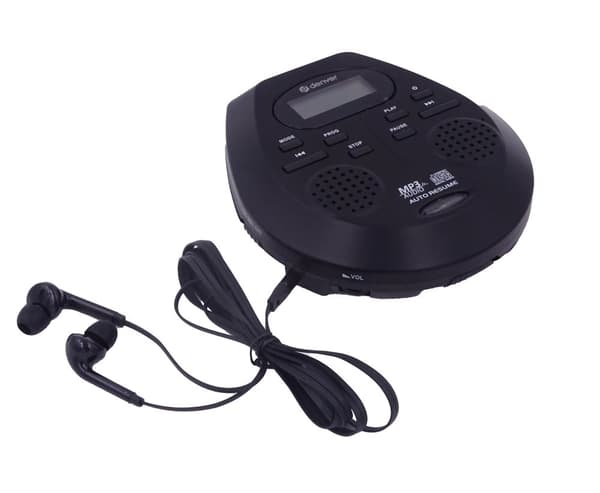 Discman with auto resume and anti-shock DMP-395B black