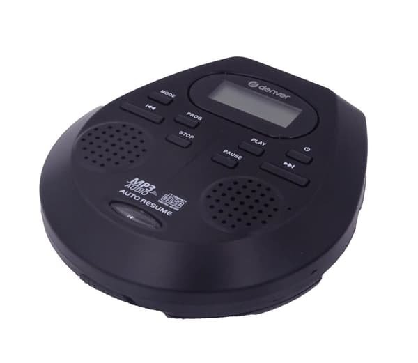 Discman with auto resume and anti-shock DMP-395B black