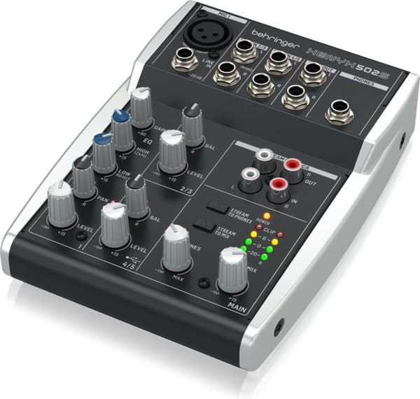 Behringer XENYX 502S - analoginen äänimikseri