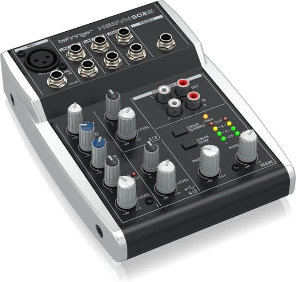 Behringer XENYX 502S - analoginen äänimikseri