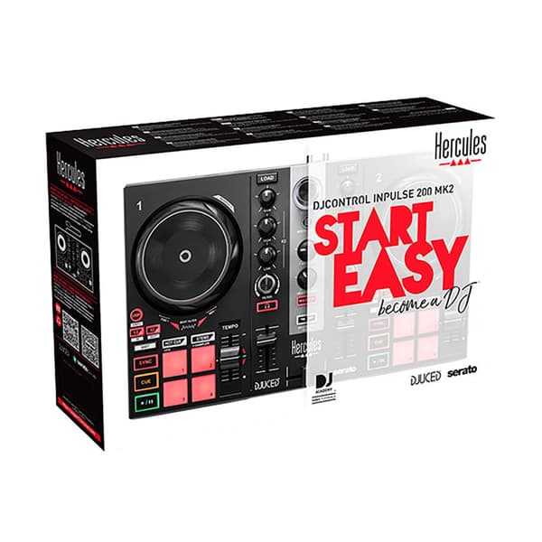 Hercules Dj Kontrol Inpulse 200 Mk2 Søvfarvet