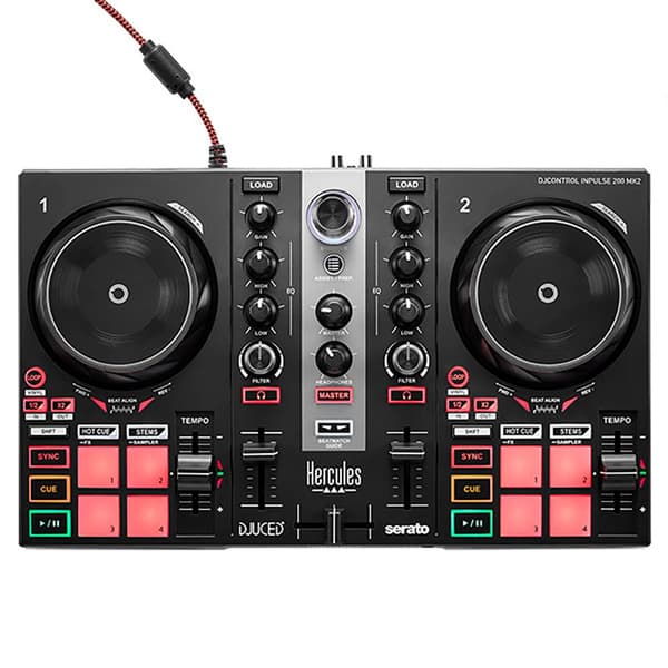 Hercules Dj Kontrol Inpulse 200 Mk2 Søvfarvet