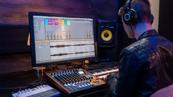 Tascam Model 12 12 kanavaa 20 - 20000 Hz Musta, Puu