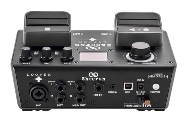 Sheeran Looper+ fra HeadRush - looper, vokalprocessor