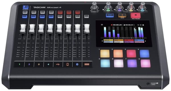 Tascam Mixcast 4 - mixer til podcast-optagelse