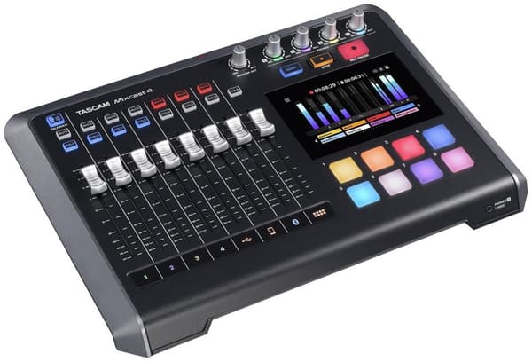 Tascam Mixcast 4 - mixer til podcast-optagelse