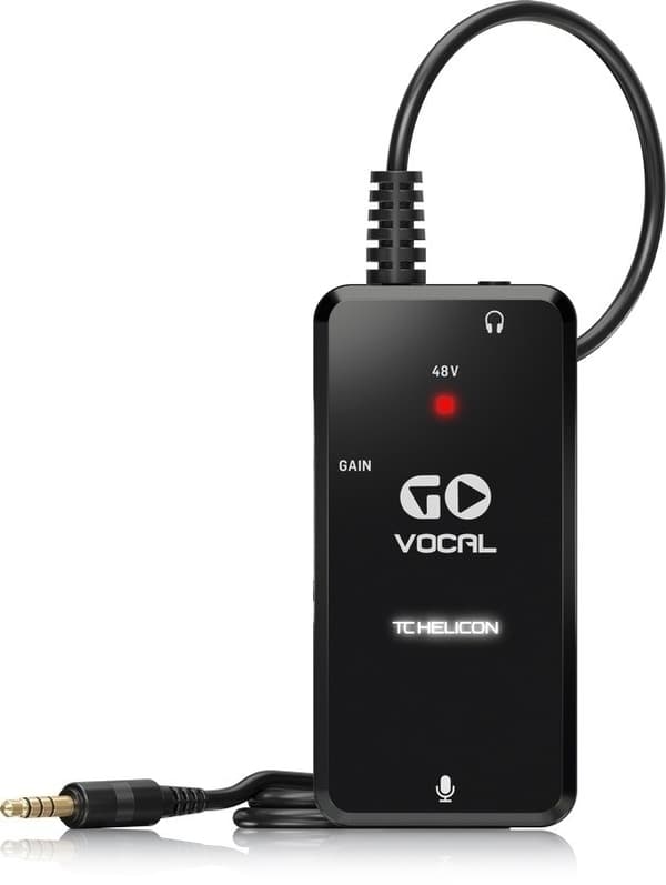 TC Helicon GO -äänimikrofoniliitäntä mobiililaitteille
