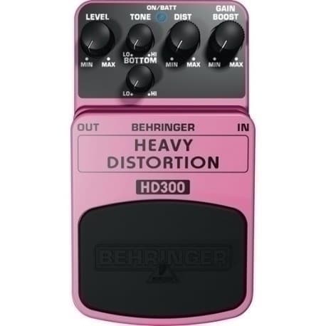 Behringer HD300 effektpedal Expressionpedal Sort