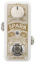 Miniatyrbillede 1 af 2: TC Electronic Spark Mini effektpedal Hvid