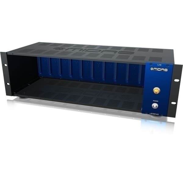 Midas L10 -kotelo 10 moduulille 500-formaatissa