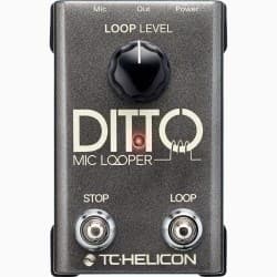 TC Helicon Ditto Mikrofon Looper Mikrofon Looper