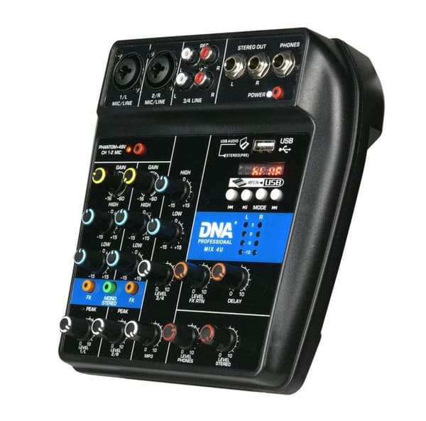 DNA Professional MIX 4U - analog ljudmixer
