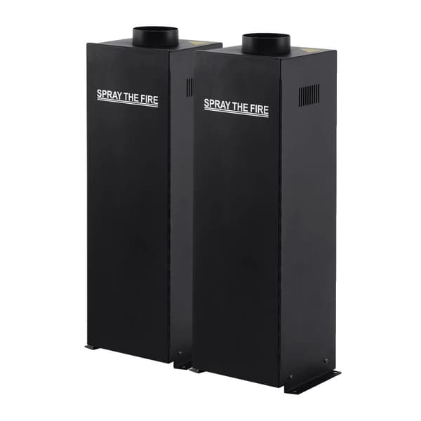 200W DMX Fire Thrower, Stort Dækning, Professionel Scenebelysning,2 stk