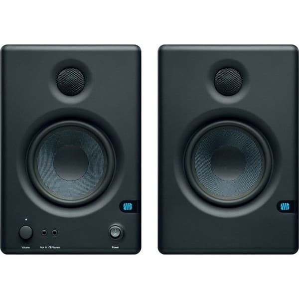 Ett par 25W Presonus ERIS 4.5 aktiva högtalare