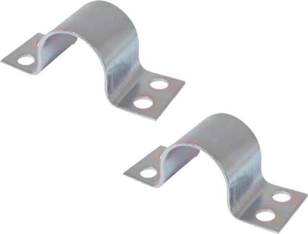 S/CONN mastklemme med maksimal tilslutning, galvaniseret stål, med ekstra spænderiller, rør 40 - 42 mm--VE2 (89855-SET)