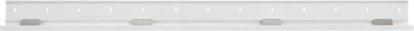 Vivolink VLWL110W Kabelbakke i aluminium med hængsel Click-Lock system. 110x6x2 cm