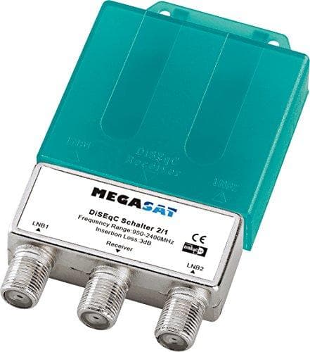 Megasat 0600202 kabeldelare eller kombinator silver (600202)