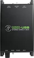 Pikkukuva 4 / 4: Mackie MDB-USB - Bassokitara - Digitaalinen piano - Kitara - Syntetisaattori - Musta - 20 - 20000 Hz - 330000 Ohm - 0,01% - DC (2049174-00)