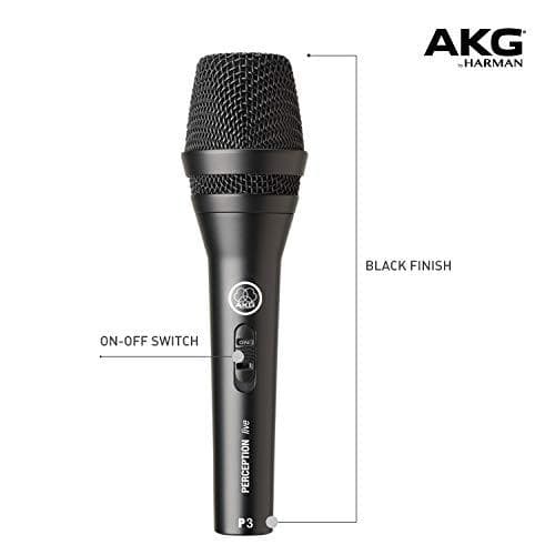 AKG Perception live P3 S - Mikrofoni - Musta