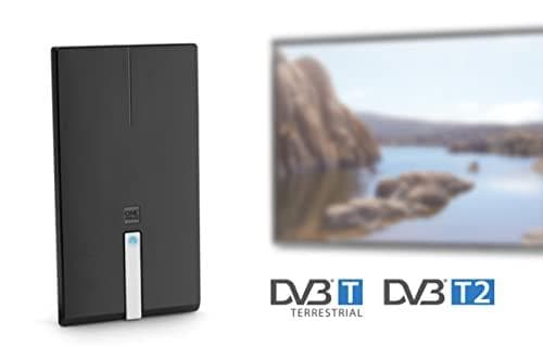 One For All SV 9425 - Indendørs - Sort - 1,5 m - DVB-T,DVB-T2 - 25000 m - Strøm (SV9425-5G)