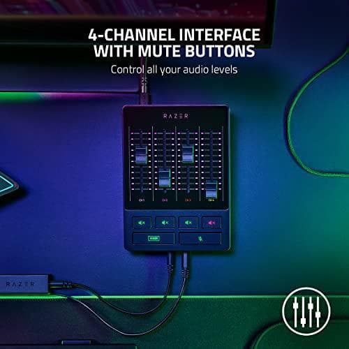 Razer Audio Mixer - 4 kanavaa - musta (RZ19-03860100-R3M1)