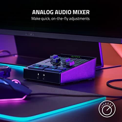 Razer Audio Mixer - 4 kanavaa - musta (RZ19-03860100-R3M1)