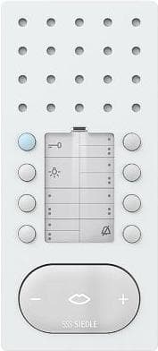 Siedle 4911673 Comfort håndfri telefon, In-Home bus, BFC 850-0 W, hvid Hvid