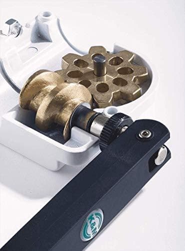 Konig & Meyer K&M 21340 Afstandsrør med håndsving og ringlås Sort