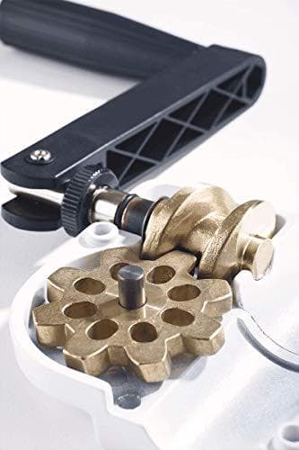 Konig & Meyer K&M 21340 Afstandsrør med håndsving og ringlås Sort