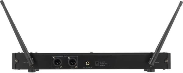 Renkforce BM-7200 Trådlös mikrofonsats Sändningsmetod: Radio Inkl. kabel-
