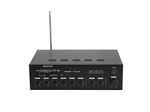 OMNITRONIC CPE-60P ELA blandningsförstärkare med MP3-spelare & IR-FB Bluetooth 60 Watt RMS