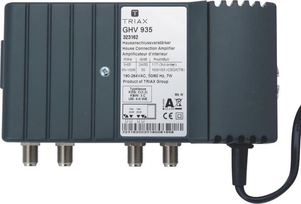 Förstärkare 35 dB 47-1006 MHz 1 Utgång