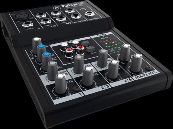 Mackie Mix5 5 kanavaa 20 - 30000Hz musta