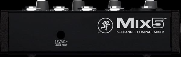 Mackie Mix5 5 kanavaa 20 - 30000Hz musta
