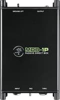 Pikkukuva 3 / 3: Mackie MDB-1P - Passiivinen suoralaatikko - Bassokitara - Digitaalinen piano - Kitara - Syntetisaattori - Musta - 20 - 20000 Hz - 140000 Ohm - 0,002%
