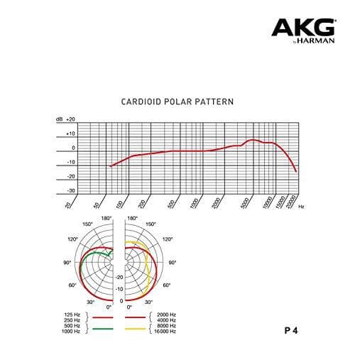 AKG P4 dynamisk instrumentmikrofon