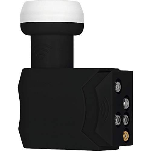 TechniSat Universal SCR 4+4 LNB HDTV (DiSEqC EN 50494, Ultra HD-kompatibel, DVR, kompatibel med Twin/Quattro-mottagare)