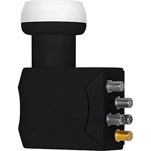TechniSat Universal SCR 4+4 LNB HDTV (DiSEqC EN 50494, Ultra HD-kompatibel, DVR, kompatibel med Twin/Quattro-mottagare)