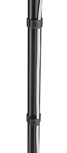 KOENIG & MEYER plastkabelklämmor för högtalar- och ljusstativ (för rör Ø 35-42 mm | 2 st) - i svart (21406-000-55)