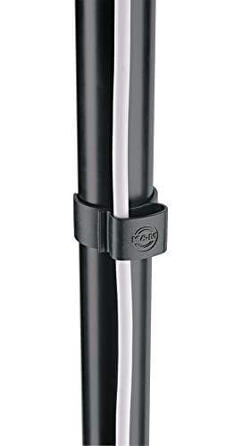 KOENIG & MEYER plastkabelklämmor för högtalar- och ljusstativ (för rör Ø 35-42 mm | 2 st) - i svart (21406-000-55)