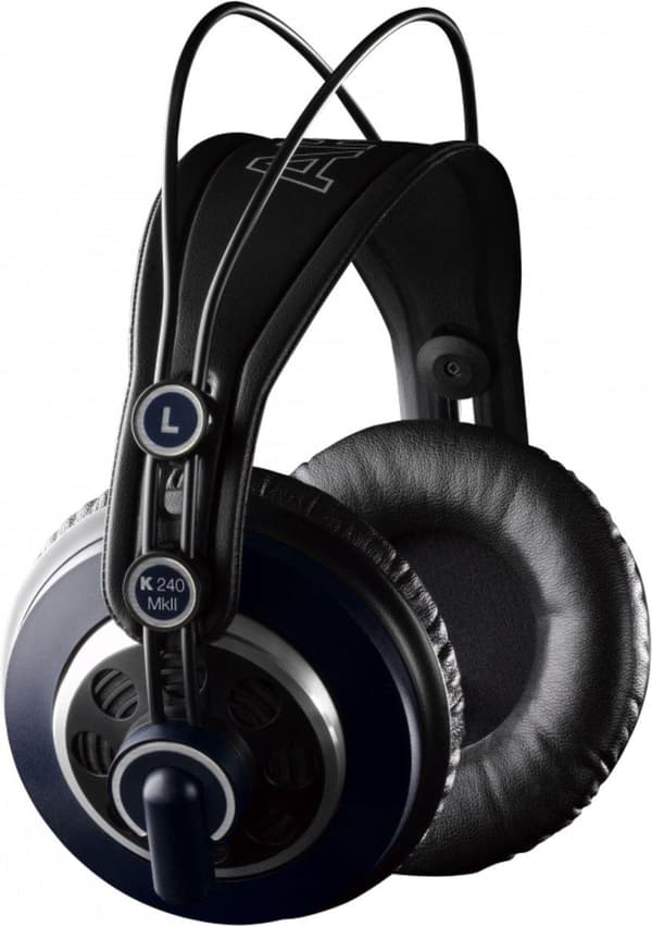 AKG Harman K240 MKII Studio Over Ear Hovedtelefoner Sort