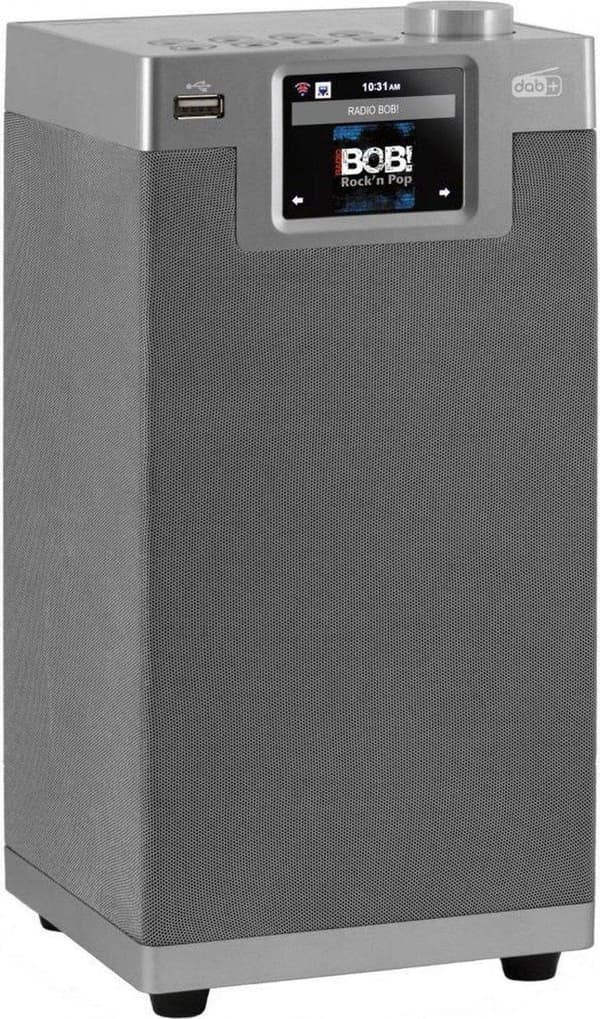 Imperial DABMAN i610 silber Bordsradio DAB+, DAB, Internet, FM DAB+, Internetradio, Bluetooth, Wi-Fi DLNA-kompatibel Silver