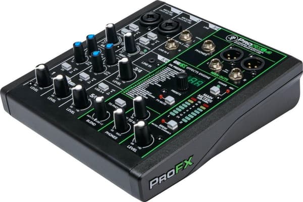 Mackie ProFX6v3 Console Mixer Antal kanaler:6
