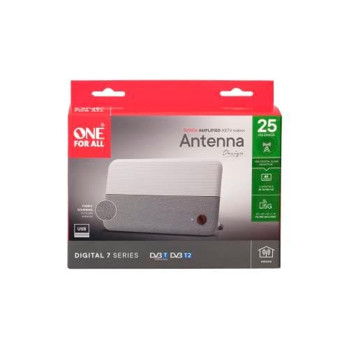 En for alle DVB-T2 1080p stofantenne wht SV9436-5G (SV9436-5G)