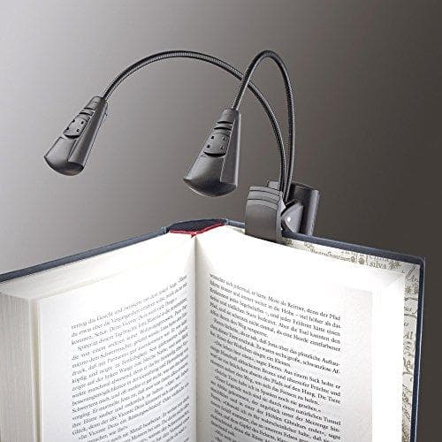 König & Meyer 12243 - black - plastic - LED - 700 lux - 2.5 cm - rechargeable (12243-000-55)