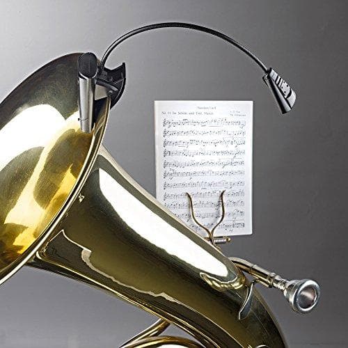 König & Meyer 12241 - black - plastic - LED - 800 lux - 2.5 cm - rechargeable (12241-000-55)