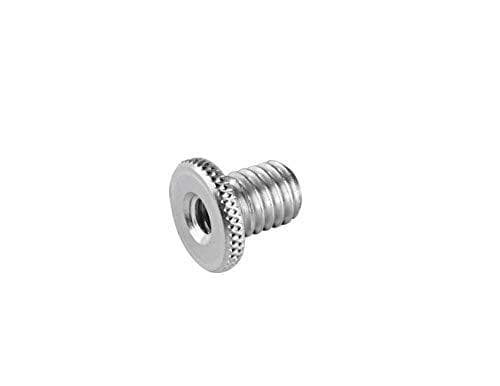 KOENIG & MEYER reducerende gevind med riflet overflade (3/8" udvendigt gevind og 1/4" indvendigt gevind) - galvaniseret (21770-000-29)