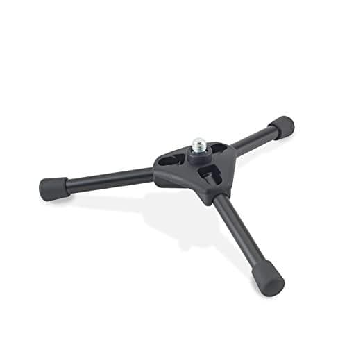 König & Meyer 23110-316-55 - Skrivebordsmikrofonstativ - Stativbase - Sort - Stål - Plastik - 3/8" (23110-316-55)